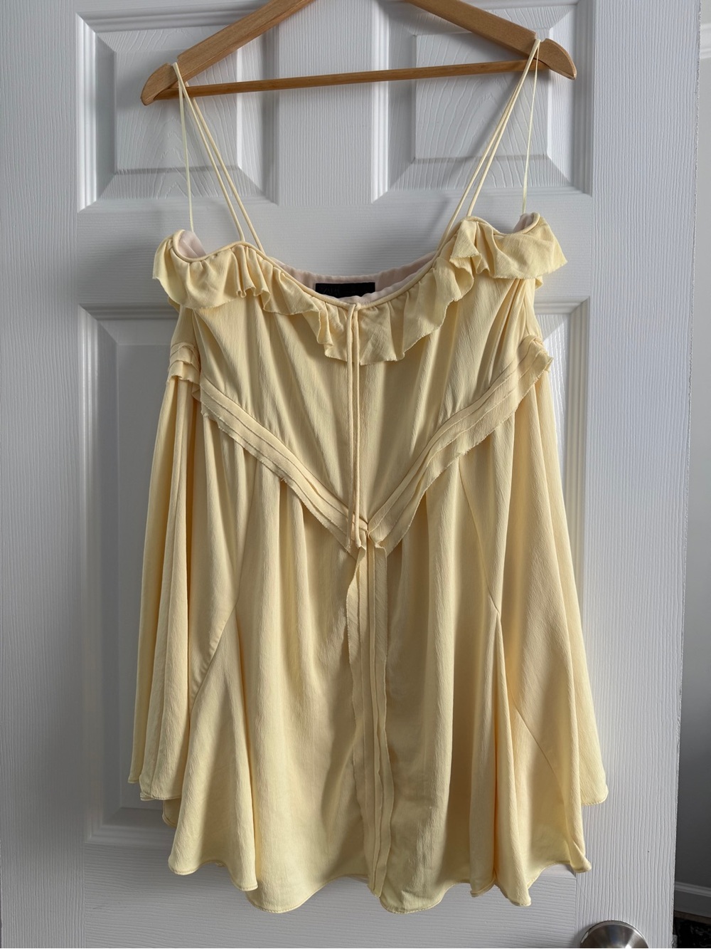 Zara Ruffle Mini Dress